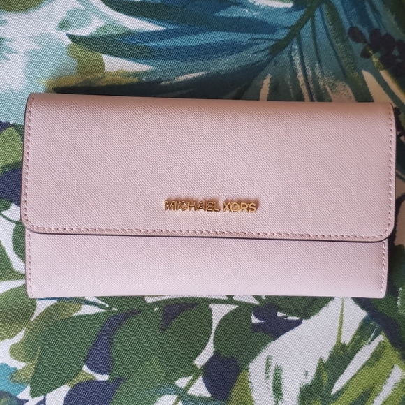 Michael Kors Handbags - Michael Kors trifold wallet blossom